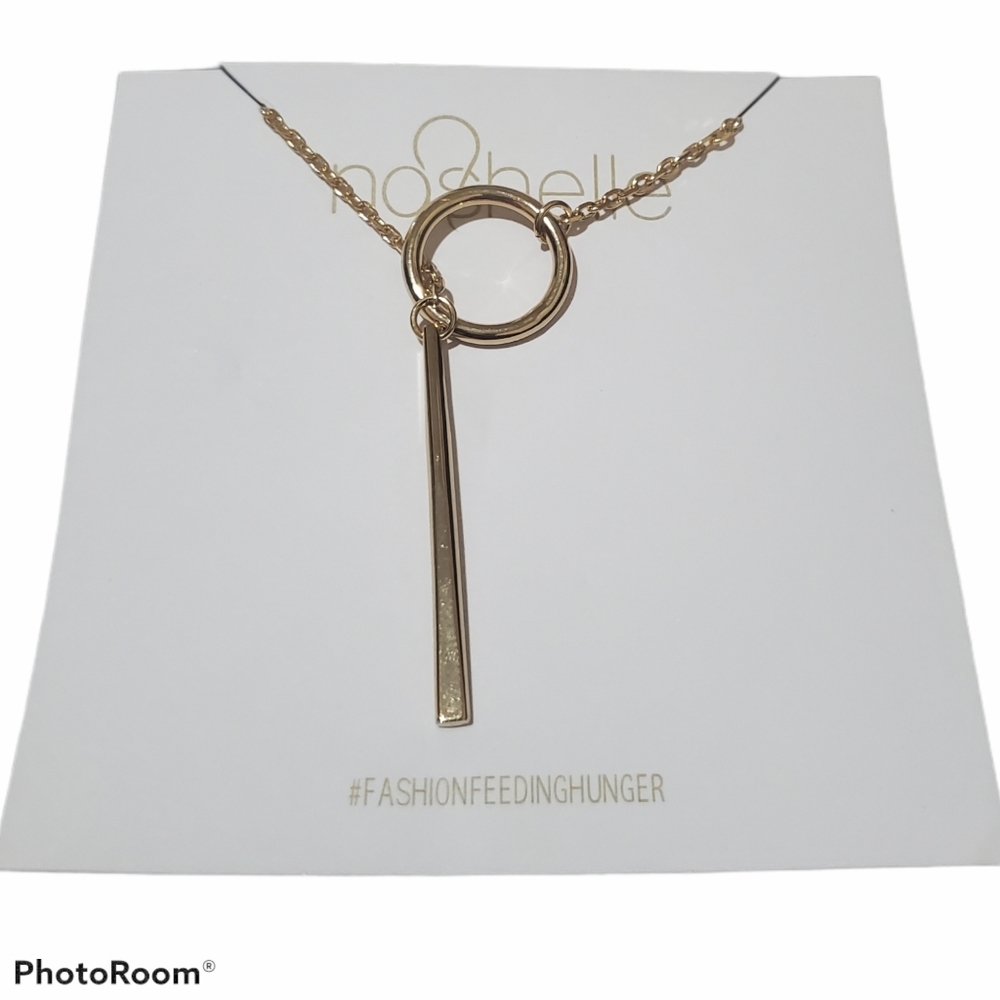 Nashelle HARLOW Heather Lariat Necklace